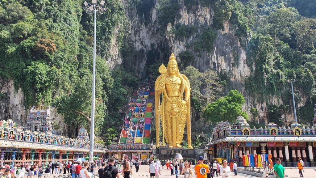 Batu Caves w pobliżu Kuala Lumpur